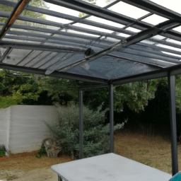 Aménagement de pergola avec fermeture loggia en PVC Amberieu-en-Bugey